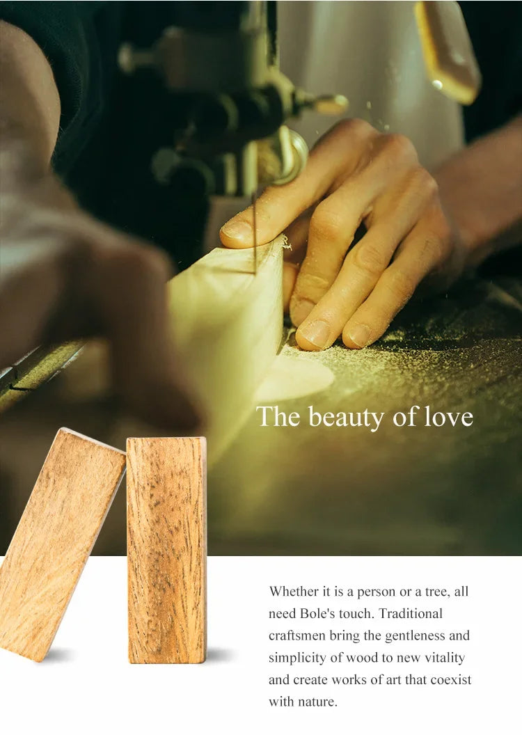 Nebulizing Essential Oil Diffuser – Battery Operated, Wood & Glass for Home & Office