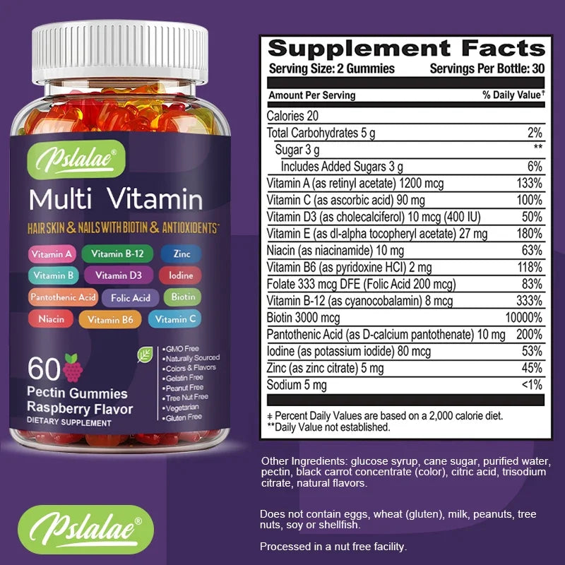 Multivitamin Gummies – Energy Boost, Immune Support & Antioxidants