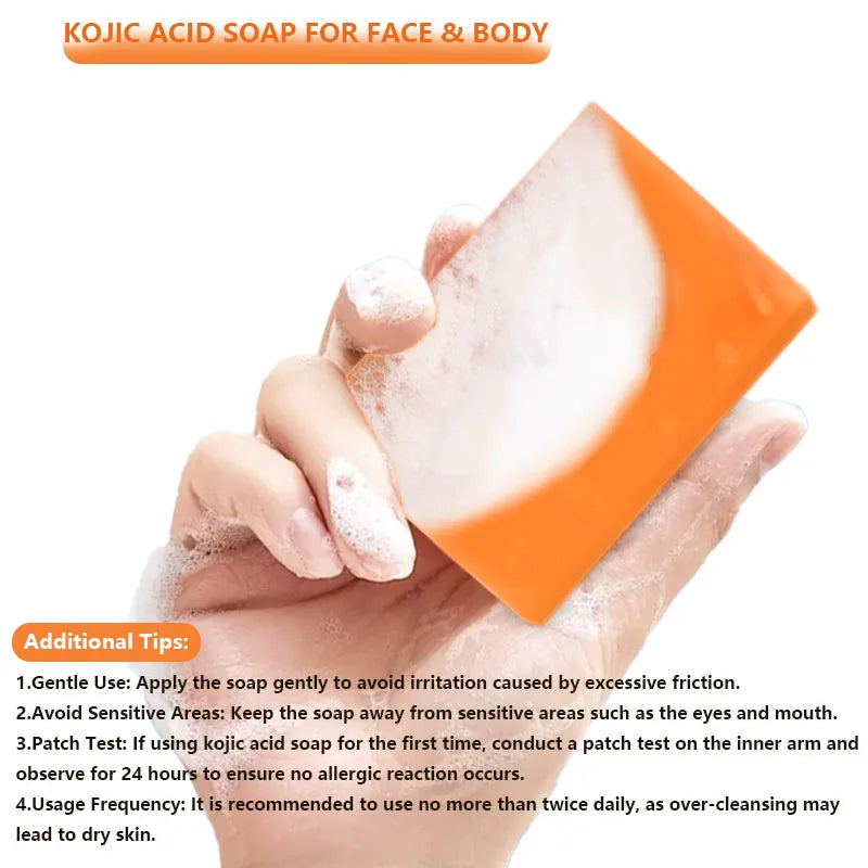 Kojic Acid Soap for Face & Body – Gentle Radiance & Even Skin Tone