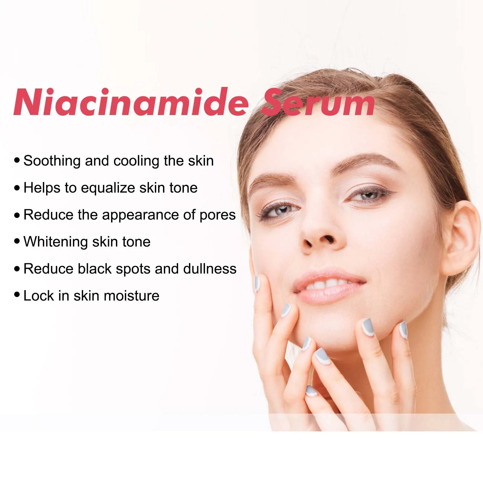 Peach 70% Niacinamide Facial Serum – Brightening, Pore-Refining & Moisturizing