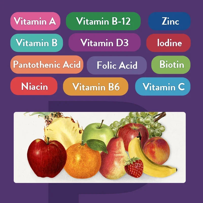 Multivitamin Gummies – Energy Boost, Immune Support & Antioxidants