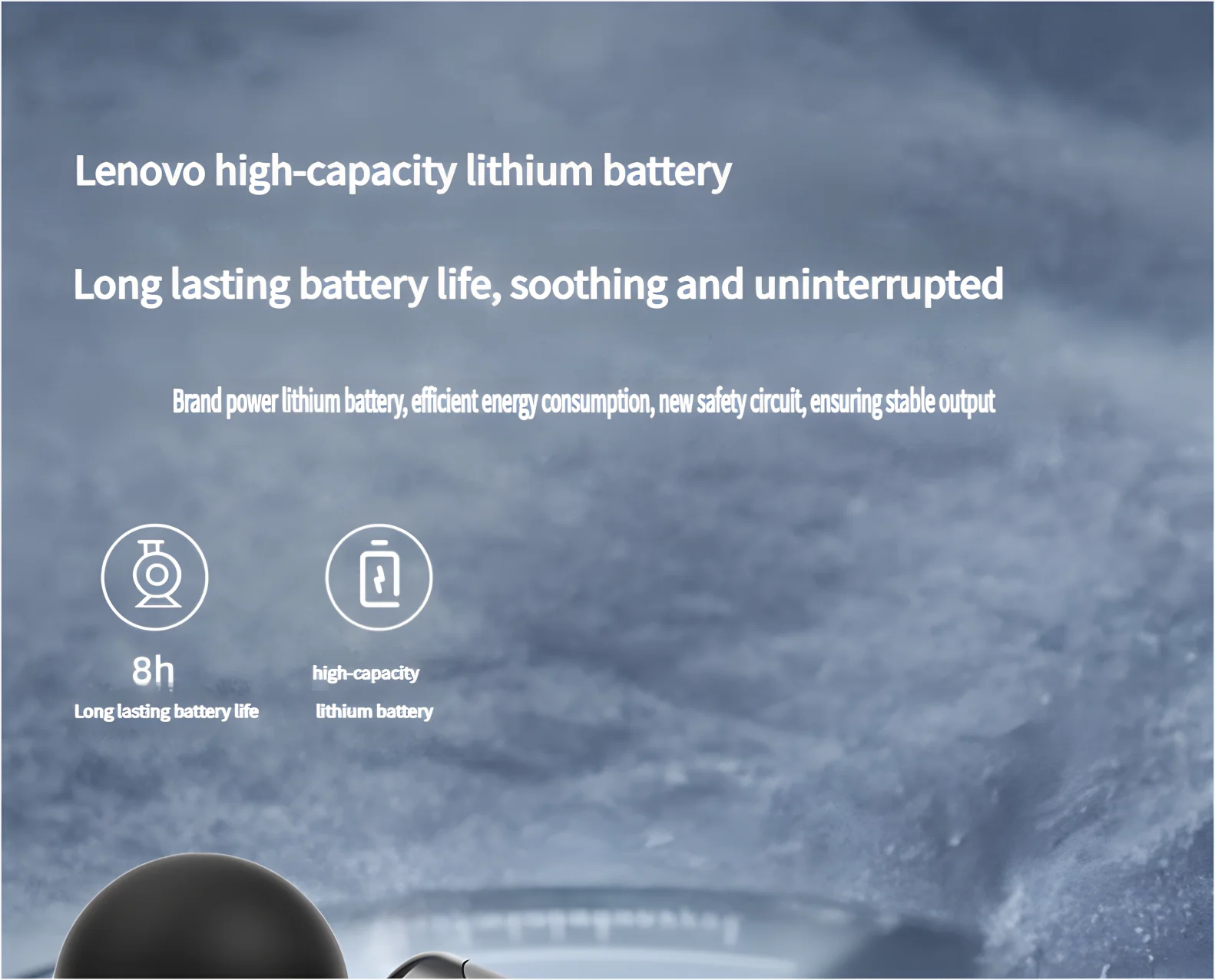 Lenovo Fascia Gun – Deep Muscle Relief & Fitness Relaxation Equipment