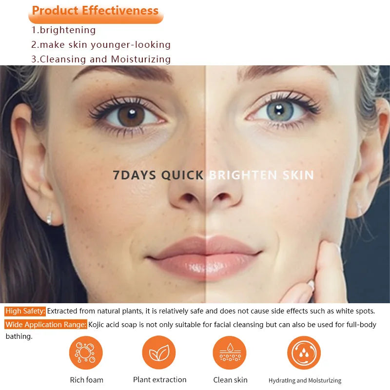 Kojic Acid Soap for Face & Body – Gentle Radiance & Even Skin Tone