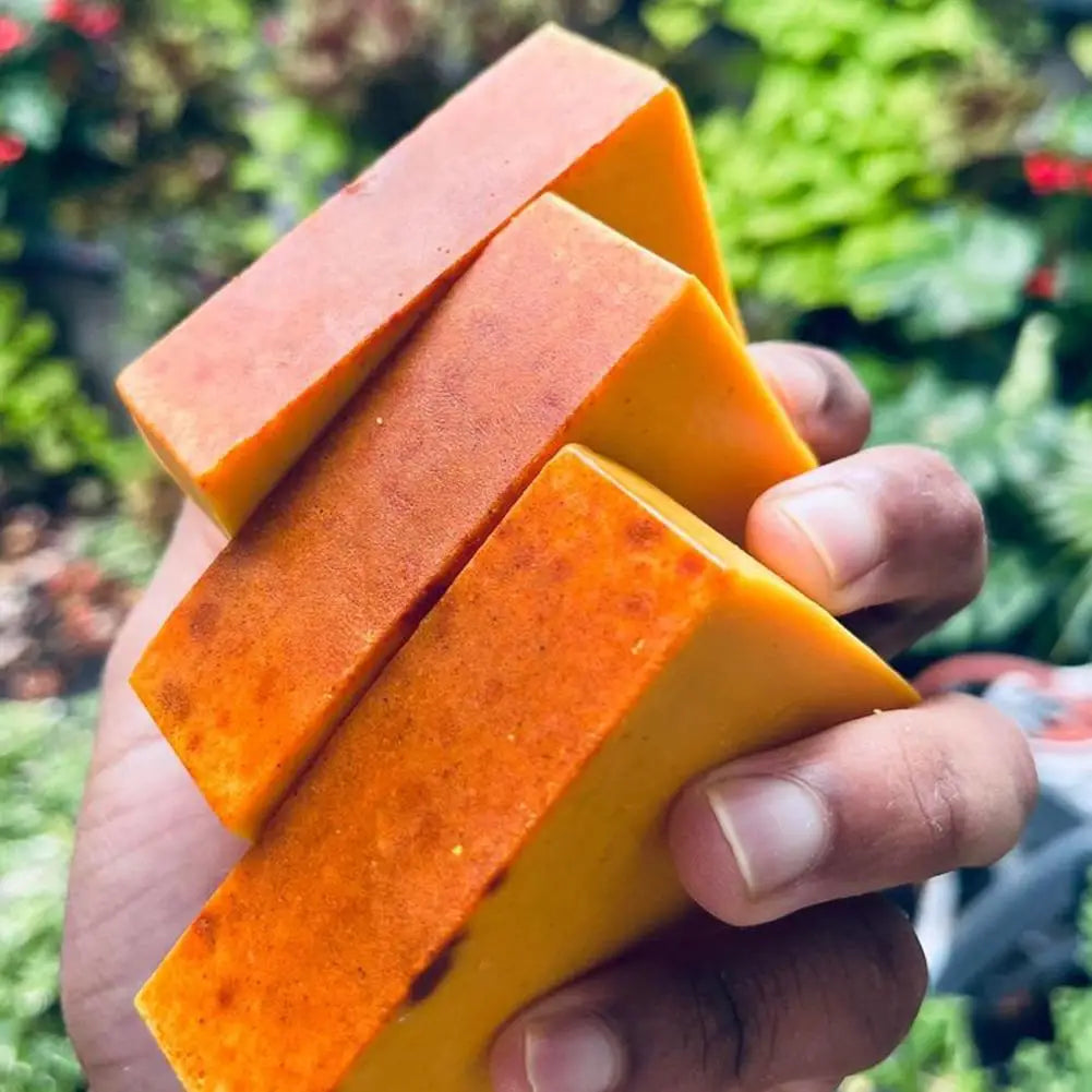Turmeric & Ginger Handmade Soap – Anti-Acne, Brightening & Skin Lightening