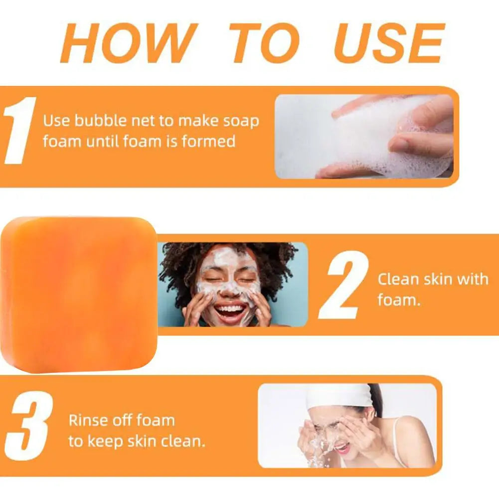 Turmeric & Ginger Handmade Soap – Anti-Acne, Brightening & Skin Lightening