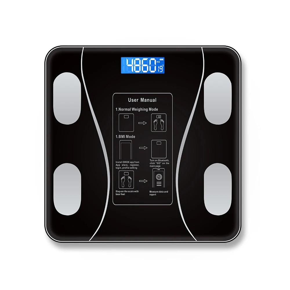 Smart Body Fat Scale – Wireless Digital Weight & Body Composition Analyzer