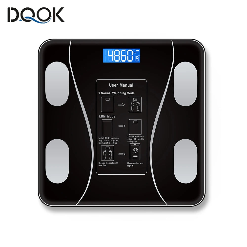 Smart Body Fat Scale – Wireless Digital Weight & Body Composition Analyzer