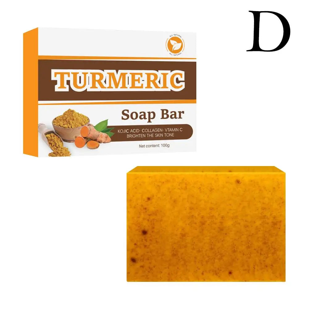 Turmeric & Ginger Handmade Soap – Anti-Acne, Brightening & Skin Lightening
