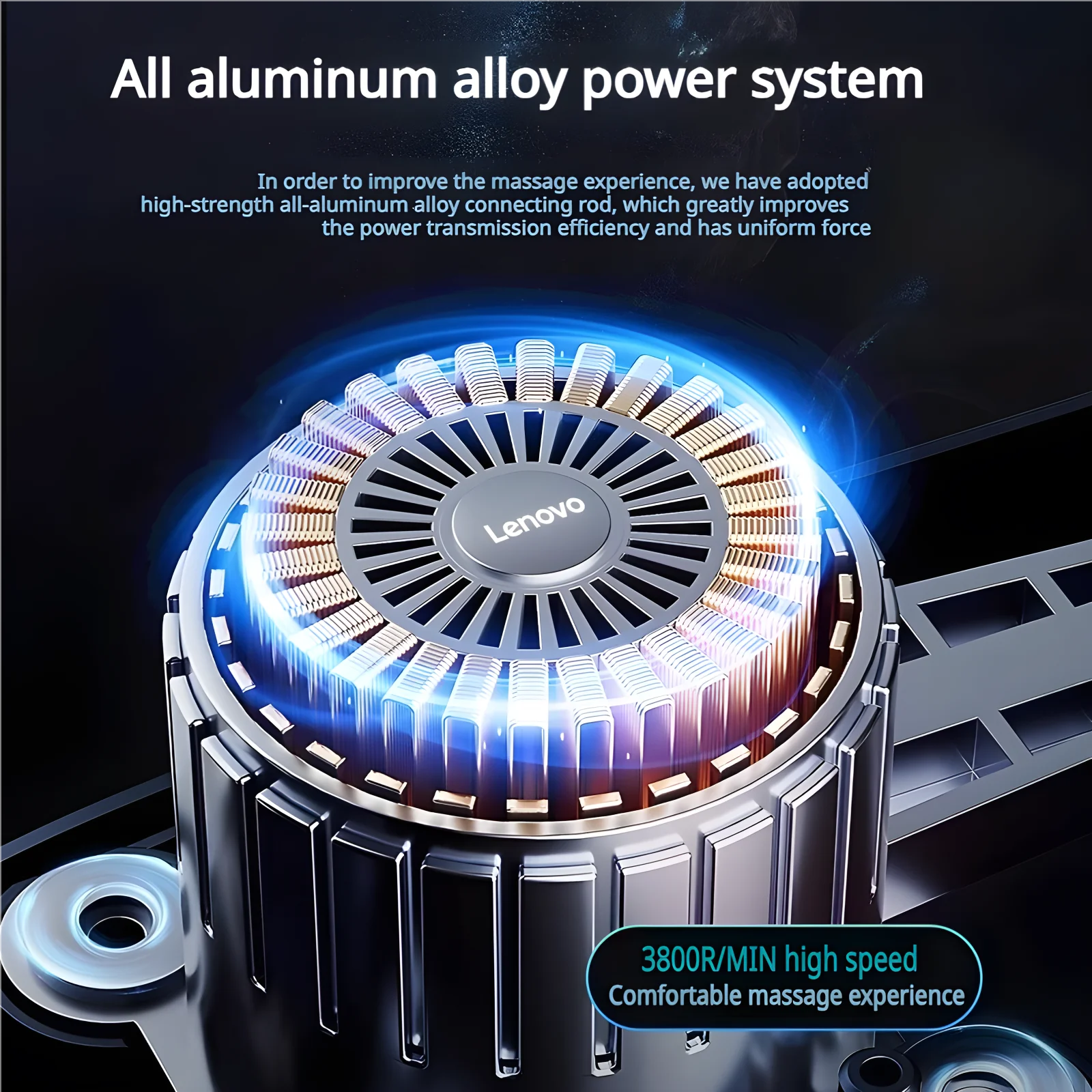 Lenovo Fascia Gun – Deep Muscle Relief & Fitness Relaxation Equipment