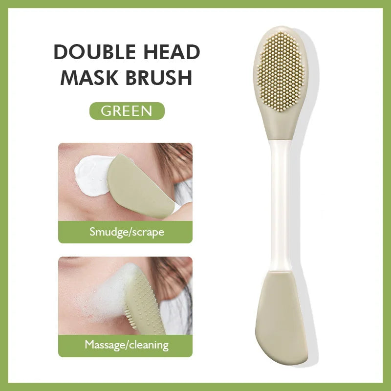 IMAGIC 2-in-1 Silicone Facial Cleansing & Mask Brush – Deep Pore Exfoliator