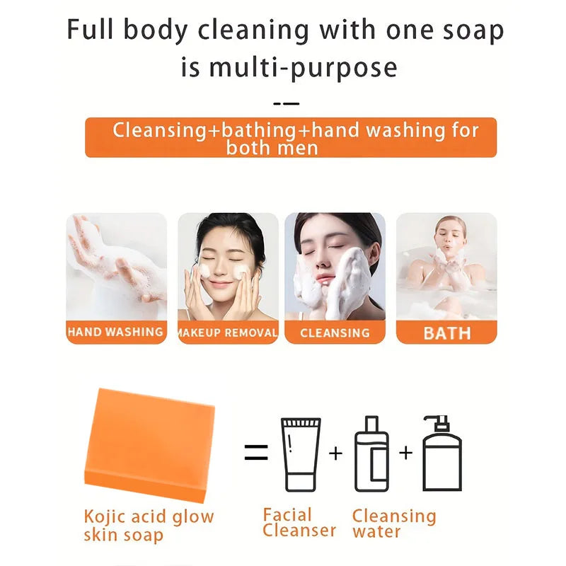 Kojic Acid Soap for Face & Body – Gentle Radiance & Even Skin Tone