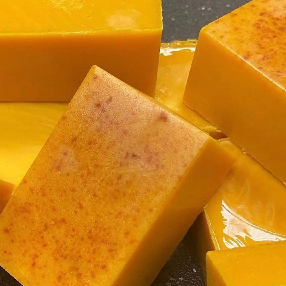 Turmeric & Ginger Handmade Soap – Anti-Acne, Brightening & Skin Lightening