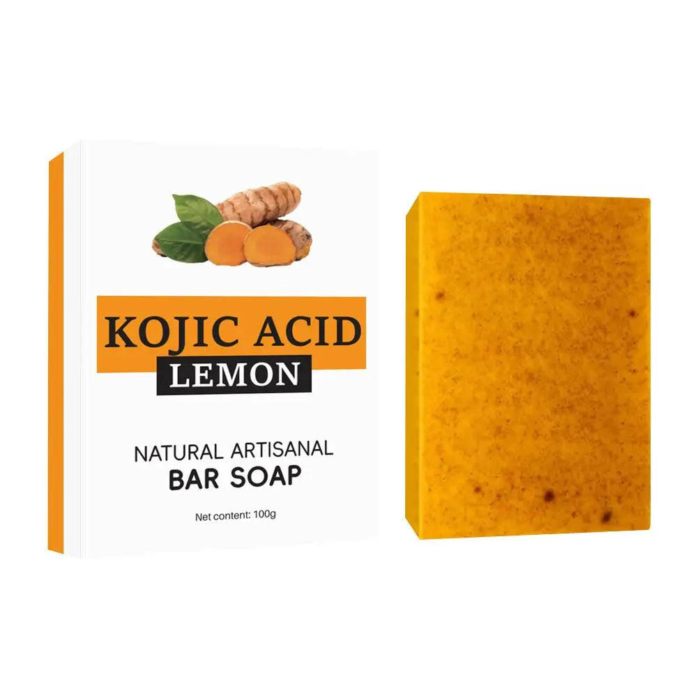 Turmeric & Ginger Handmade Soap – Anti-Acne, Brightening & Skin Lightening