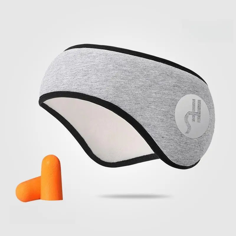 2-in-1 Sleep Mask & Noise-Reducing Earplugs – Adjustable Eye Mask for Travel, Naps & Deep Sleep