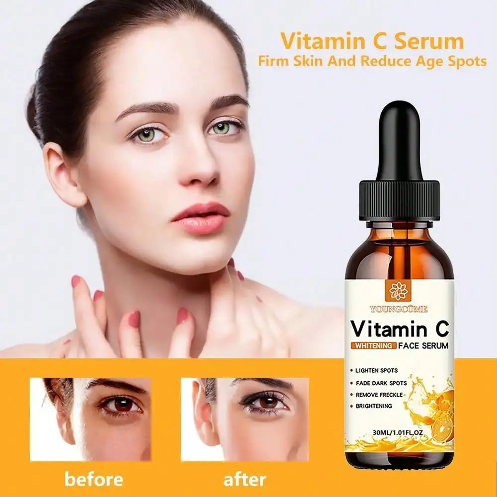 Vitamin C Facial Essence with Hyaluronic Acid – Dark Spot Correcting & Moisturizing, 30ml