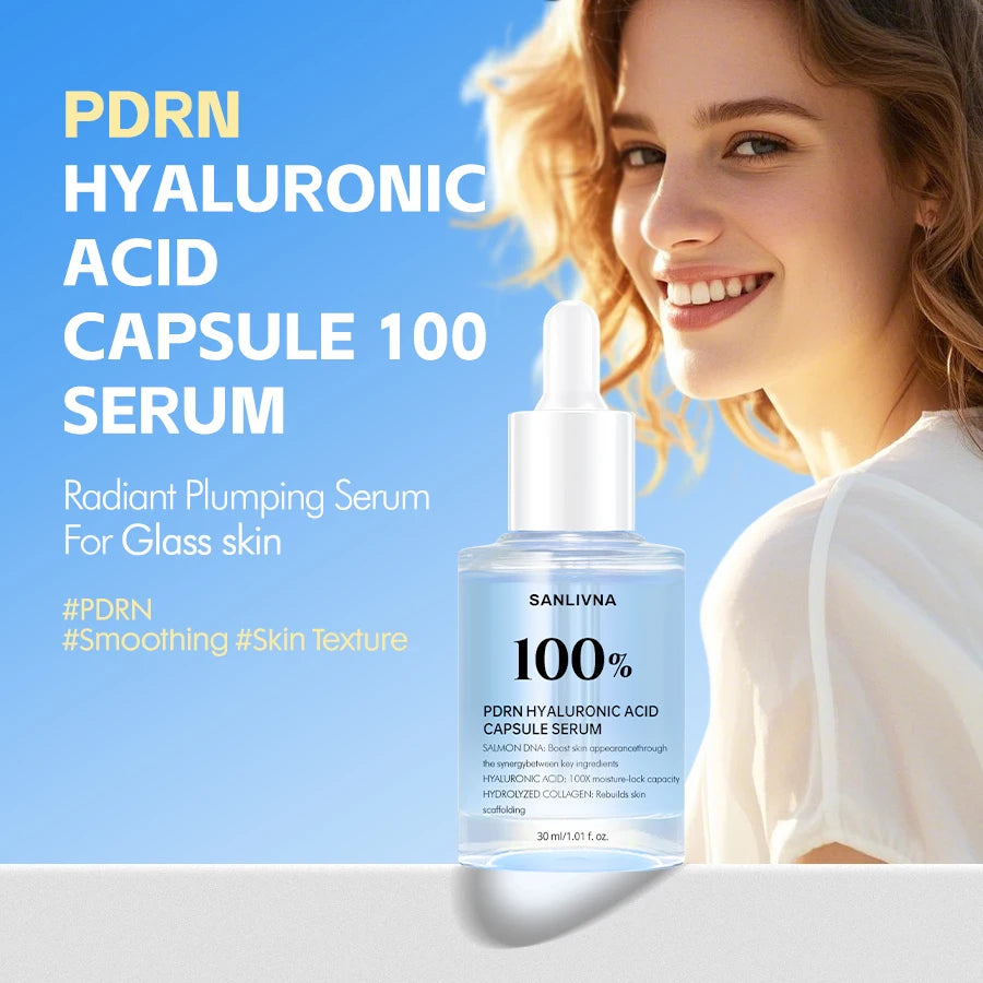 PDRN Hyaluronic Acid Serum Capsules – Moisturizing, Nourishing & Plumping