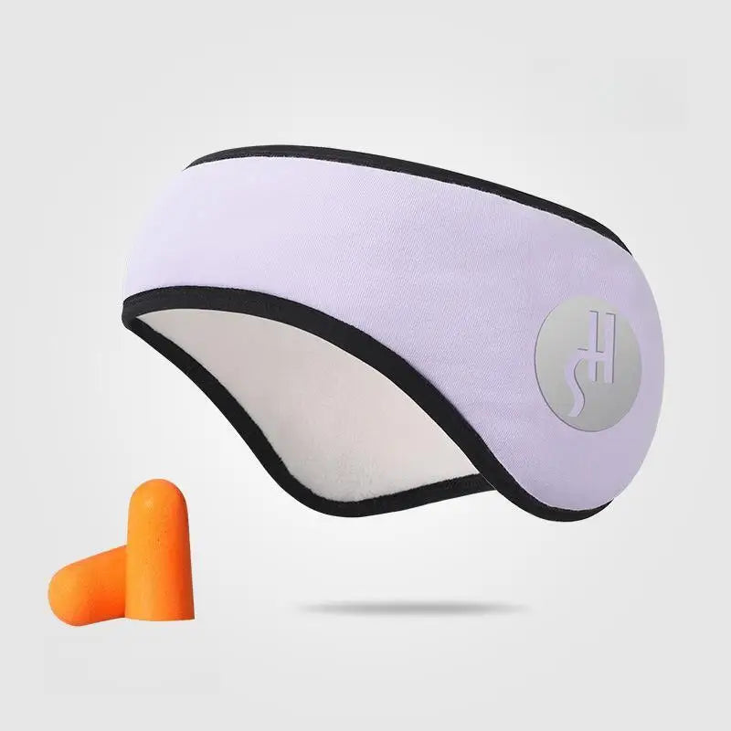 2-in-1 Sleep Mask & Noise-Reducing Earplugs – Adjustable Eye Mask for Travel, Naps & Deep Sleep