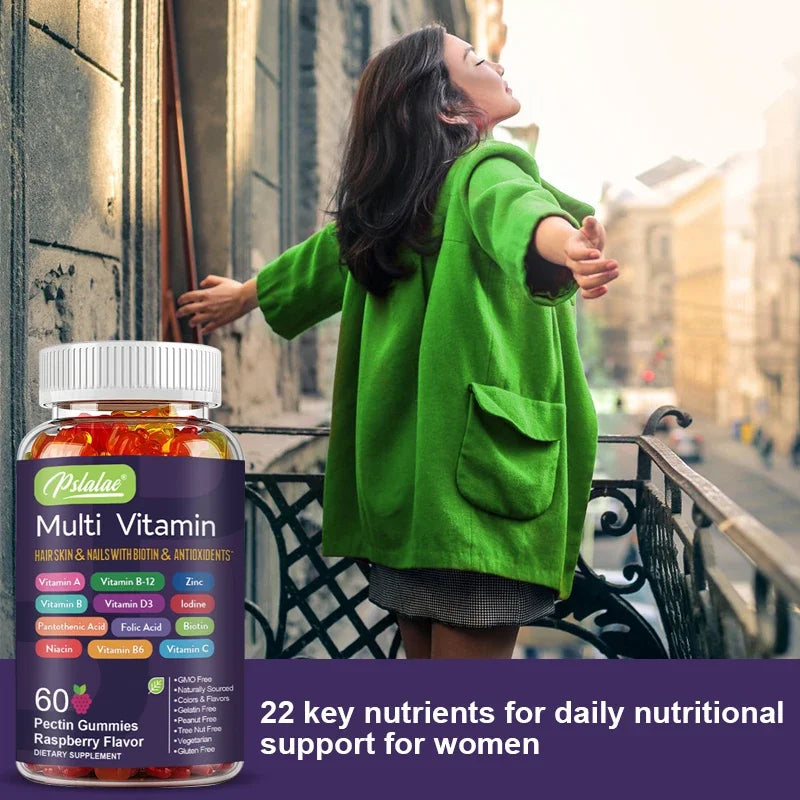 Multivitamin Gummies – Energy Boost, Immune Support & Antioxidants