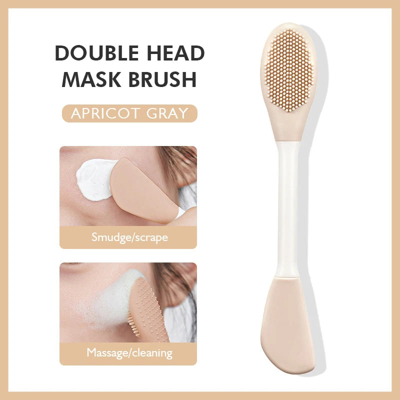 IMAGIC 2-in-1 Silicone Facial Cleansing & Mask Brush – Deep Pore Exfoliator