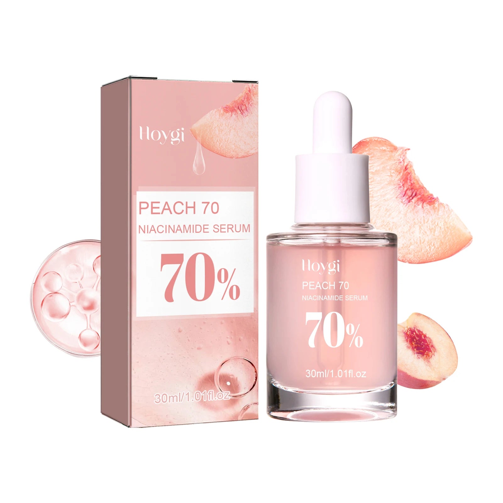 Peach 70% Niacinamide Facial Serum – Brightening, Pore-Refining & Moisturizing