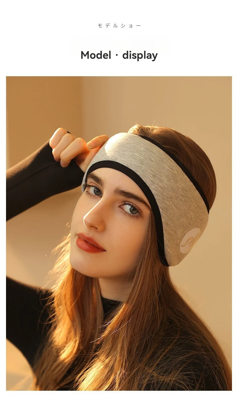 2-in-1 Sleep Mask & Noise-Reducing Earplugs – Adjustable Eye Mask for Travel, Naps & Deep Sleep