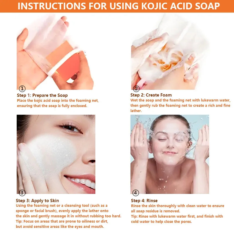 Kojic Acid Soap for Face & Body – Gentle Radiance & Even Skin Tone