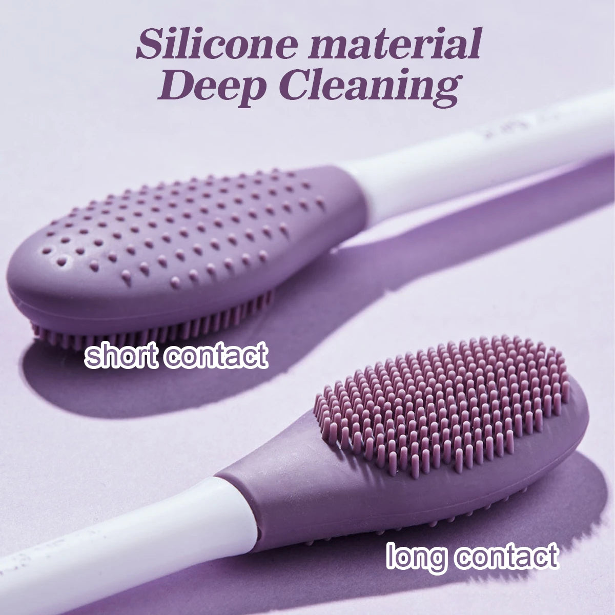 IMAGIC 2-in-1 Silicone Facial Cleansing & Mask Brush – Deep Pore Exfoliator