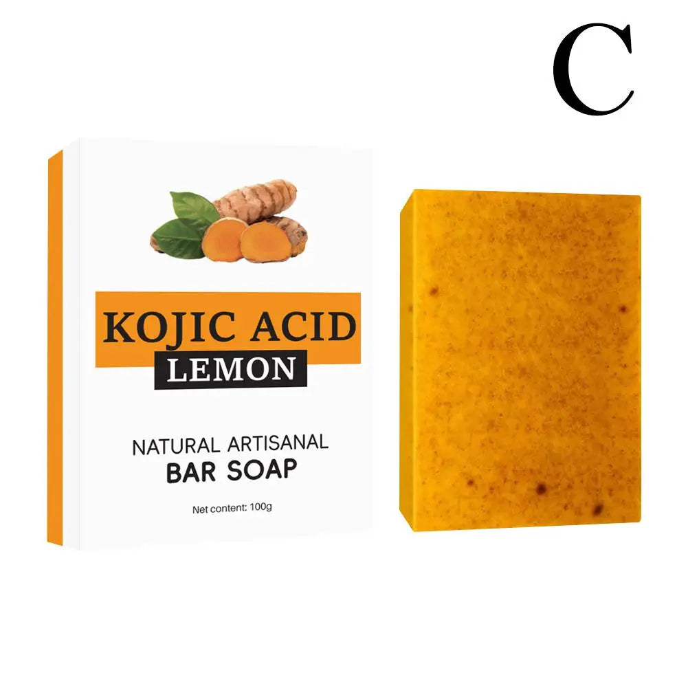 Turmeric & Ginger Handmade Soap – Anti-Acne, Brightening & Skin Lightening
