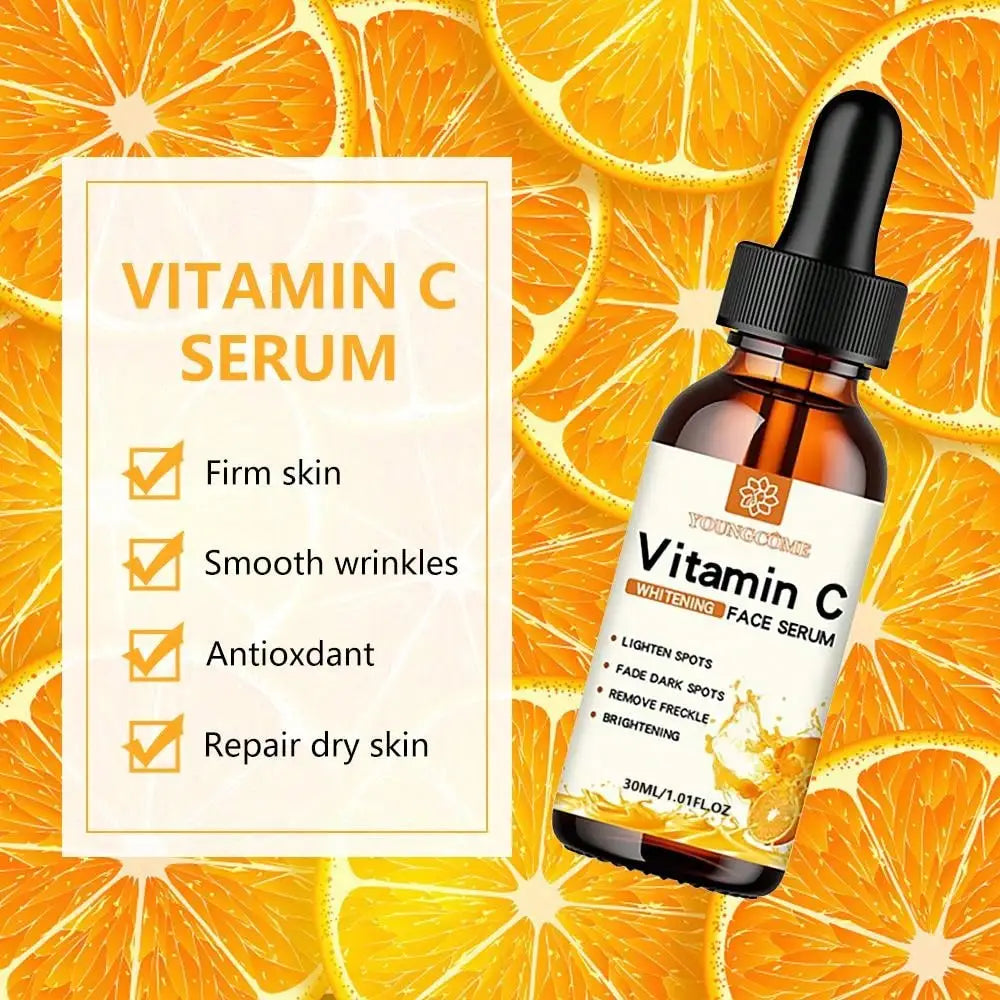 Vitamin C Facial Essence with Hyaluronic Acid – Dark Spot Correcting & Moisturizing, 30ml