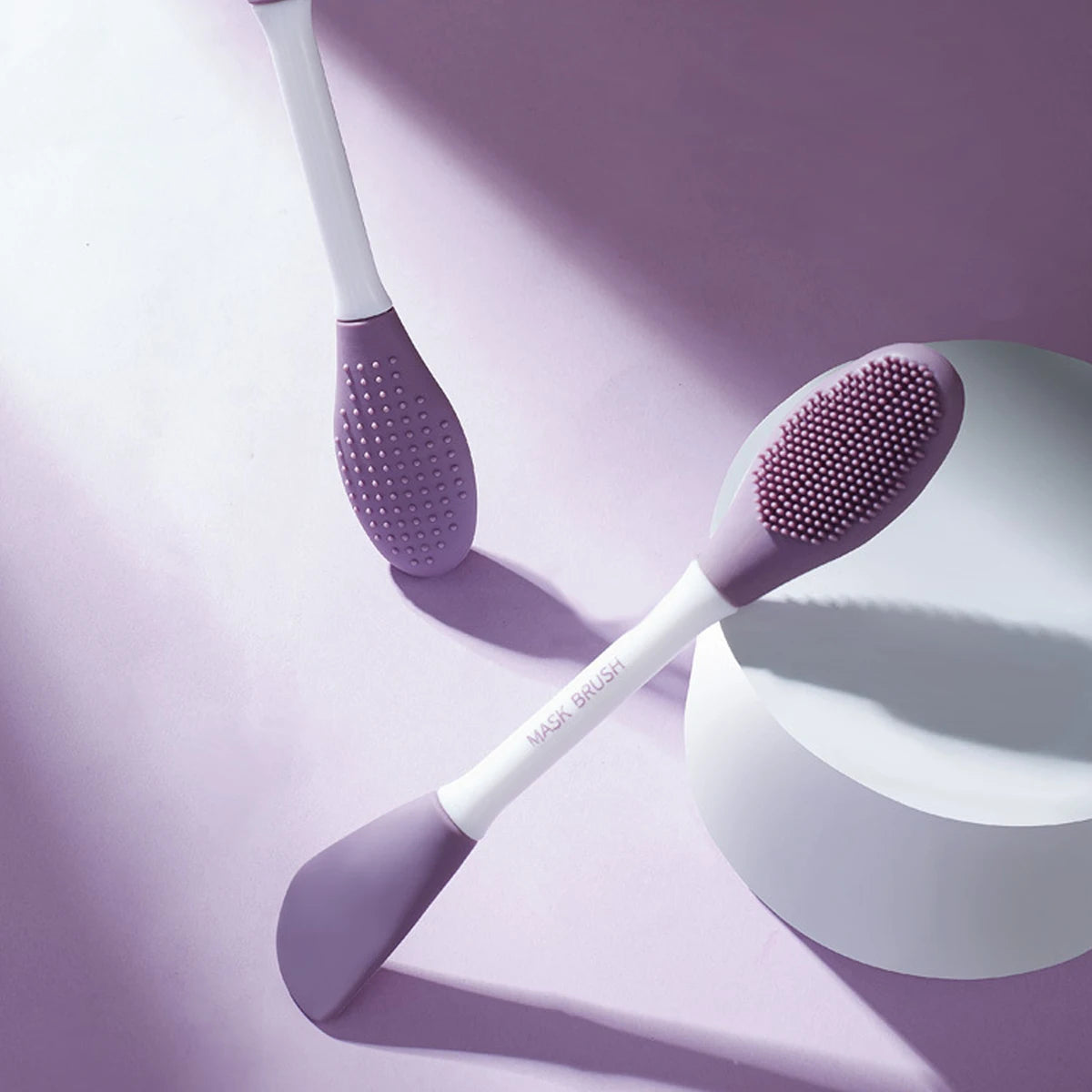 IMAGIC 2-in-1 Silicone Facial Cleansing & Mask Brush – Deep Pore Exfoliator
